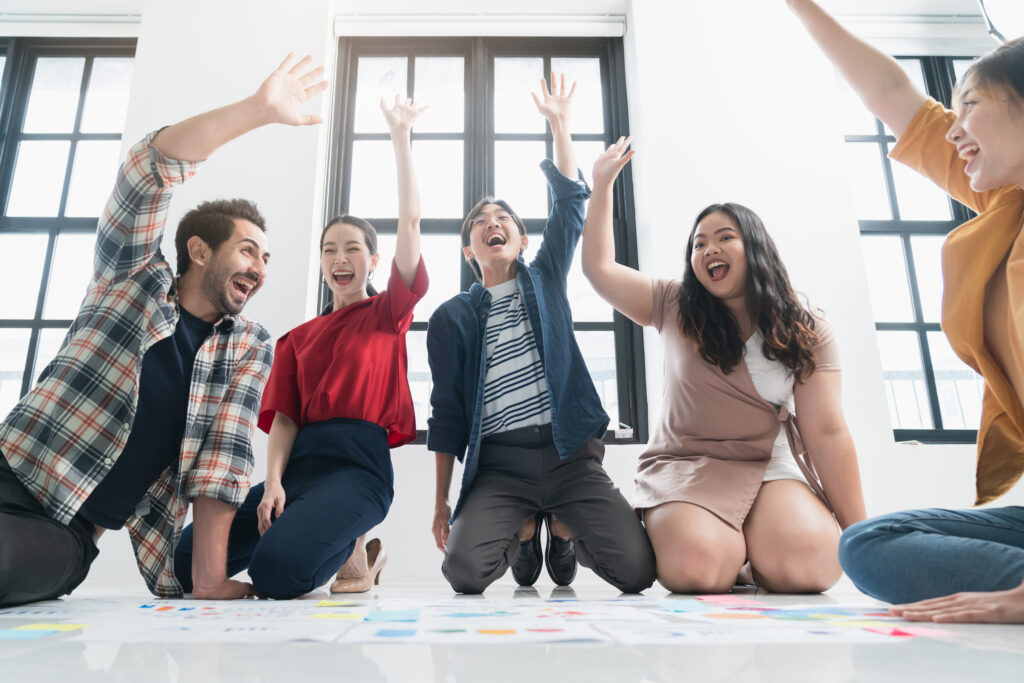 Happy employees lead to a thriving company - Boost morale and productivity with employee engagement activity